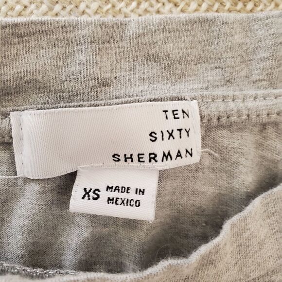 Ten Sixty Sherman Le Weekend Tee size XS in Grey - Picture 13 of 15